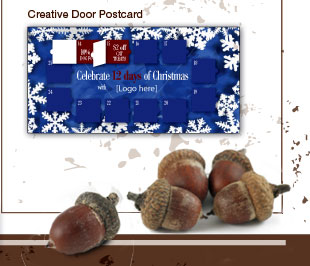 Creative Door Postcard