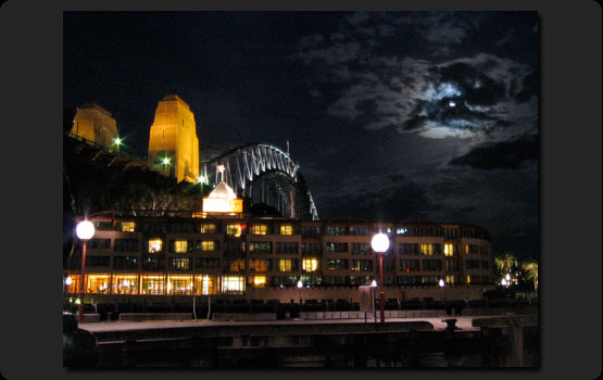 Dark Clouds Over Sydney Harbor Bridge
