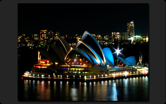 Sydney Opera House at Night