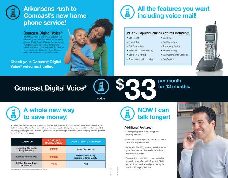 Comcast Tabloid - Inside Spread